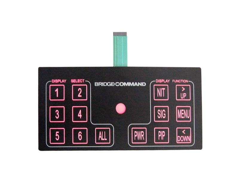 Membrane Switches,Membrane Switch with Backlighting