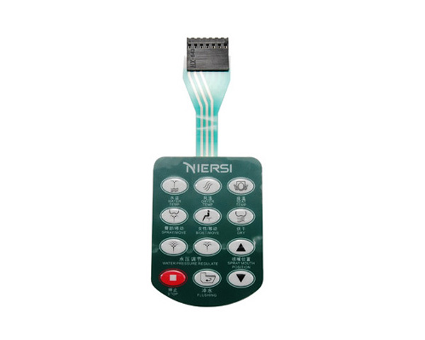Membrane Switches,Sliver Flex Membrane Switch