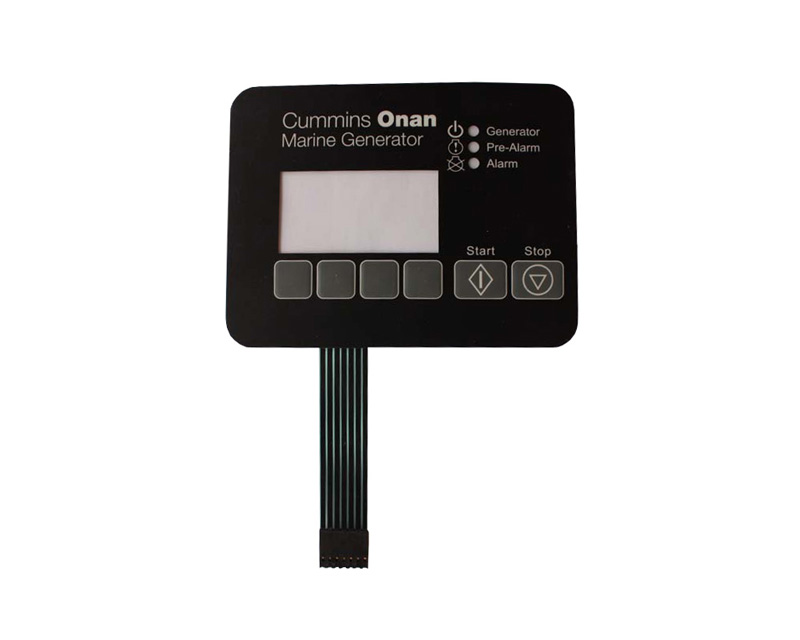 Membrane Switches,Sliver Flex Membrane Switch