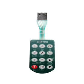 Membrane Switches,Sliver Flex Membrane Switch