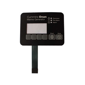 Membrane Switches,Sliver Flex Membrane Switch